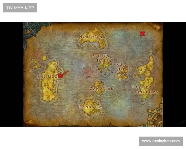 魔兽世界定位地图：回归中心，找回位置